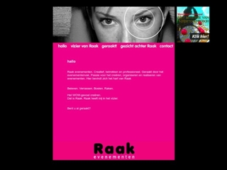 RAAK EVENEMENTEN