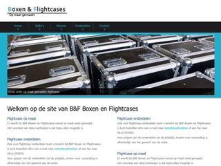 B & F BOXEN EN FLIGHTCASES