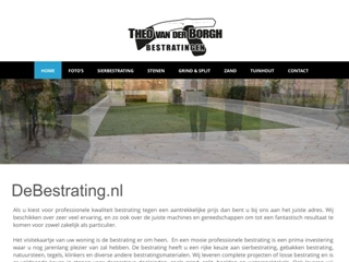 THEO VAN DER BORGH BESTRATINGEN