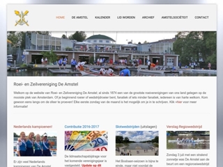 AMSTEL ROEI- EN ZEILVERENIGING DE