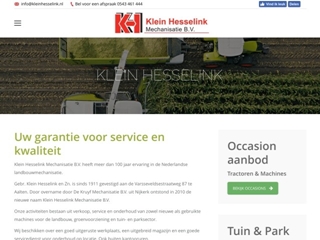 KLEIN HESSELINK MECHANISATIE BV