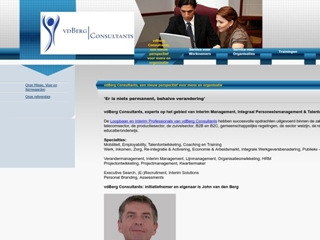V/D BERG CONSULTANTS, LOOPBAAN- EN INTERIMPROFE SSIONALS