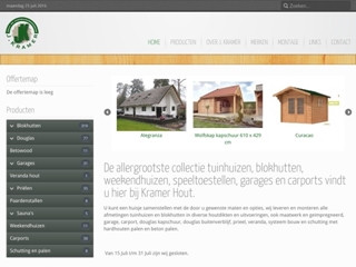 KRAMER TUINHUISJES & TUINHOUT