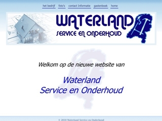 WATERLAND SERVICE & ONDERHOUD