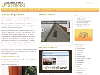 VAN DEN BOSCH ONDERHOUD
