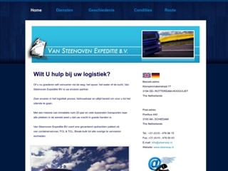 STEENOVEN EXPEDITIE BV VAN
