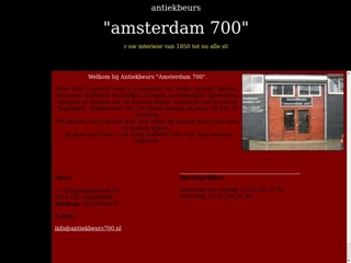 ANTIEKBEURS AMSTERDAM 700