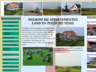 LAND EN ZEEZICHT TEXEL APPARTEMENT