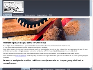 RUUD BALJEU BOUW EN ONDERHOUD