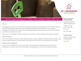 VERKOOPSTYLING ONROEREND GOED