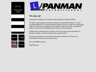 AUTORIJSCHOOL R PANMAN