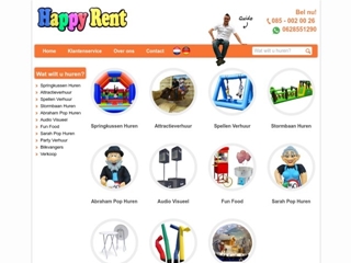 HAPPY RENT ATTRACTIE VERHUUR