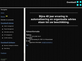 OVERKLEEFT ADVIES