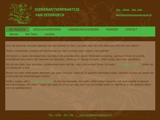 ZEEBROECK DIERENARTSENPRAKTIJK VAN