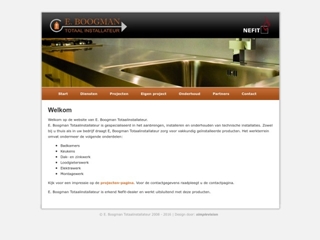 E. BOOGMAN - TOTAAL INSTALLATEUR