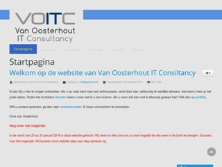OOSTERHOUT IT CONSULTANCY VAN