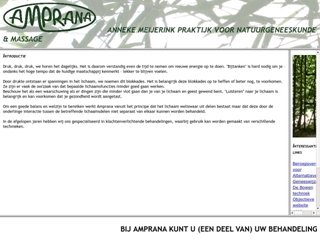 AMPRANA PRAKTIJK VOOR NATUURGENEESKUNDE EN MASSAGE