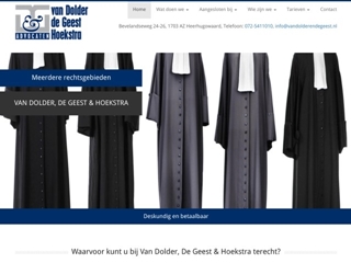 DOLDER DE GEEST & HOEKSTRA ADVOCATEN VAN