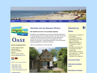 HOTEL- EN BUNGALOWVERHUUR OASE BV
