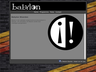 BABYLON WOERDEN STICHTING JONGERENPROJECT