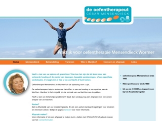 MENSENDIECK OEFENTHERAPIE ZORGCENTRUM TORENERF