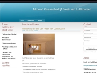 LUTTIKHUIZEN KLUSSENBEDRIJF F VAN