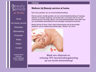 BEAUTY SERVICE AT HOME