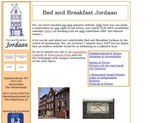 BED AND BREAKFAST JORDAAN