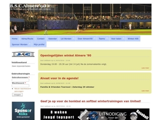 ALMERE 90 HONKBAL- EN SOFTBALVERENIGING