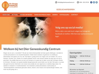 DIERGENEESKUNDIG CENTRUM DE NIEUWE HANZE