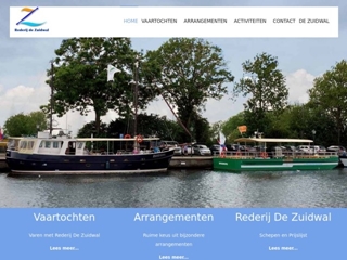PARTYBOOT ZUIDWAL REDERIJ DE