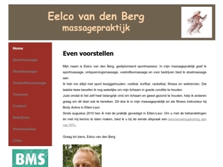 BERG MASSAGEPRAKTIJK EELCO VAN DEN