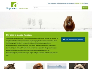 DIERGENEESKUNDE LINGEHOEVE