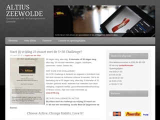 ALTIUS FYSIOTHERAPEUTISCH TEST- & TRAININGSCENTRUM