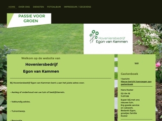 HOVENIERSBEDRIJF EGON VAN KAMMEN