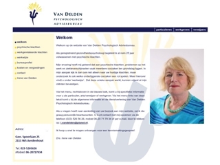 DELDEN PSYCHOLOGISCH ADVIESBUREAU VAN