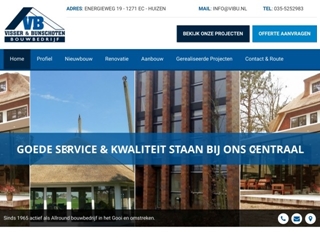 BOUWBEDRIJF VISSER EN BUNSCHOTEN BV