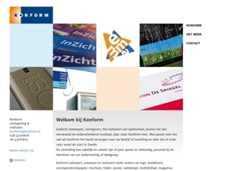 KONFORM GRAFISCHE VORMGEVING EN FOTOKUNST