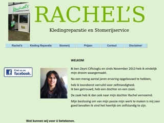 RACHEL'S KLEDINGREPARATIE EN STOMERIJ