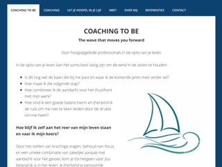 COACHING TO BE