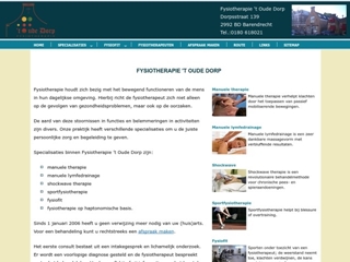 FYSIOTHERAPIE 'T OUDE DORP
