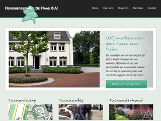 HAAS HOVENIERSBEDRIJF BV DE