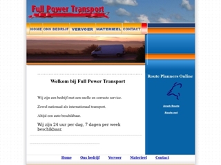 FULL POWER TRANSPORT