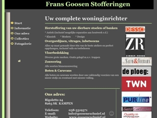 GOOSEN MEUBEL- EN WONINGSTOFFERINGEN