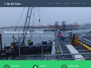 BE ON TIME