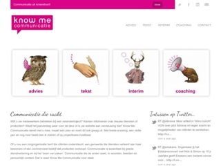 KNOW ME COMMUNICATIE
