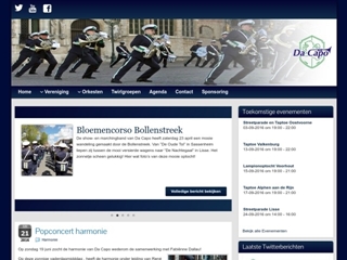 DA CAPO MUZIEKVERENIGING STICHTING