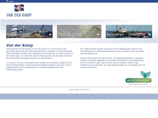 VAN DER KAMP ZAND & GRINDHANDEL BV