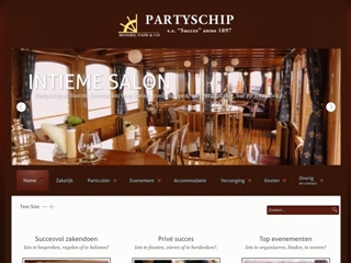 PARTYSCHIP STOOMSALONSCHIP SUCCES ANNO 1897