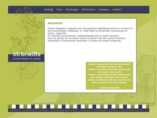 ALCHEMILLA TUINONTWERP EN ADVIESBUREAU